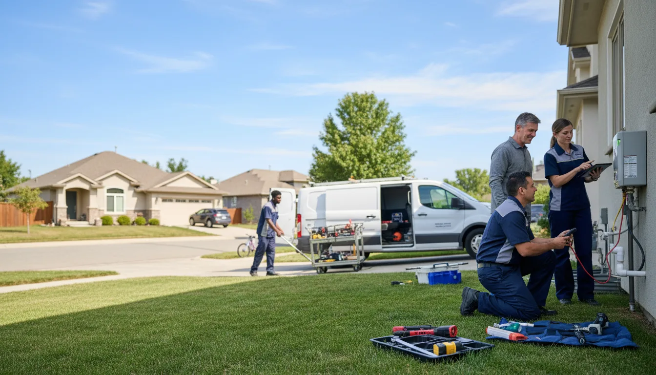 Tankless water heater service in Elysian Fields, TX
